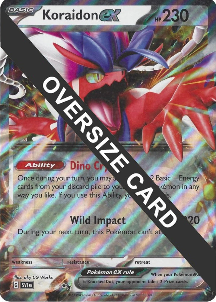 koraidon pokemon card basic - ex 231/198 - Scarlet & Violet - Ultra Rare 125/198 / Double Rare Card Type / HP / Stage Koraidon ex (sv4pt5-245) - PokemonCard