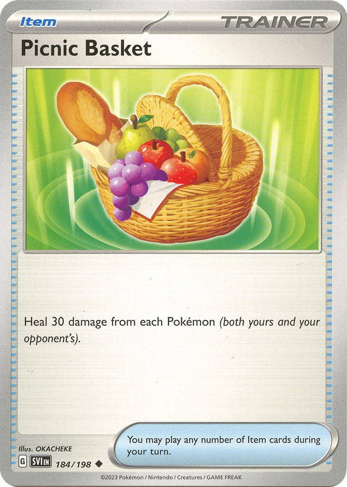 Picnic Basket - 184/198 - Scarlet & Violet - Pokemon 4 Card Lot - x4 Playset