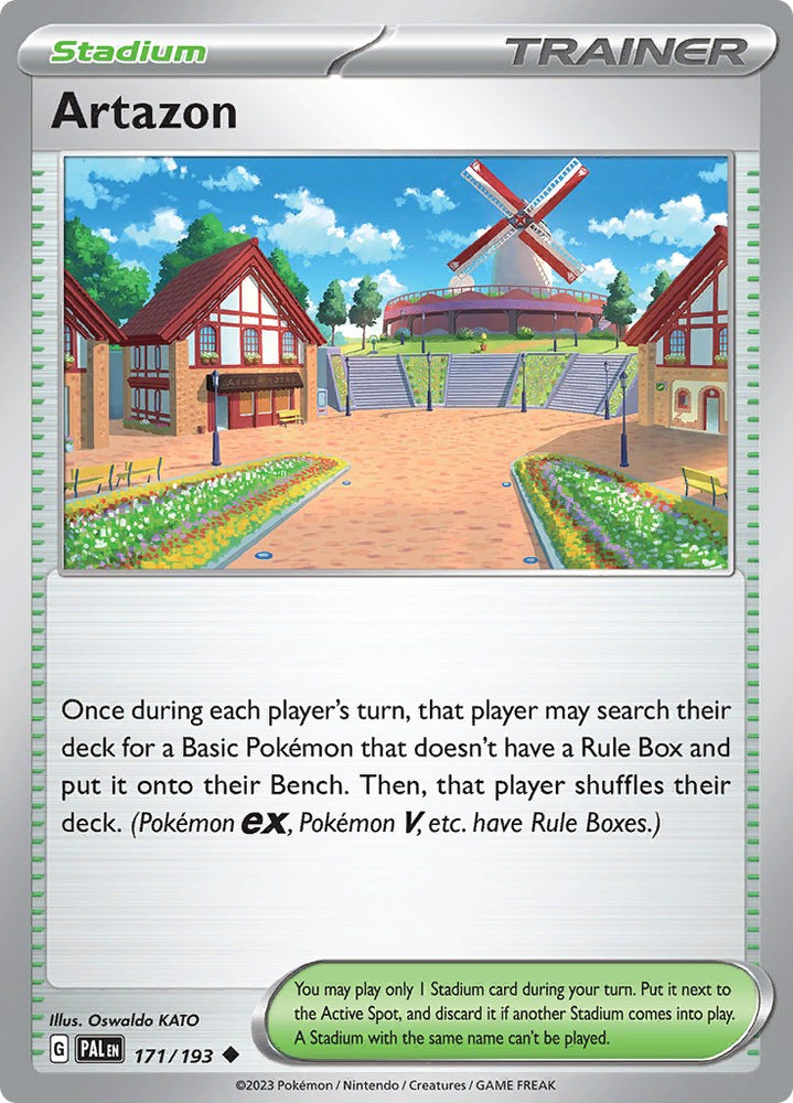 Artazon 171/193 - Paldea Evolved - x4 Pokémon Card Lot  Playset