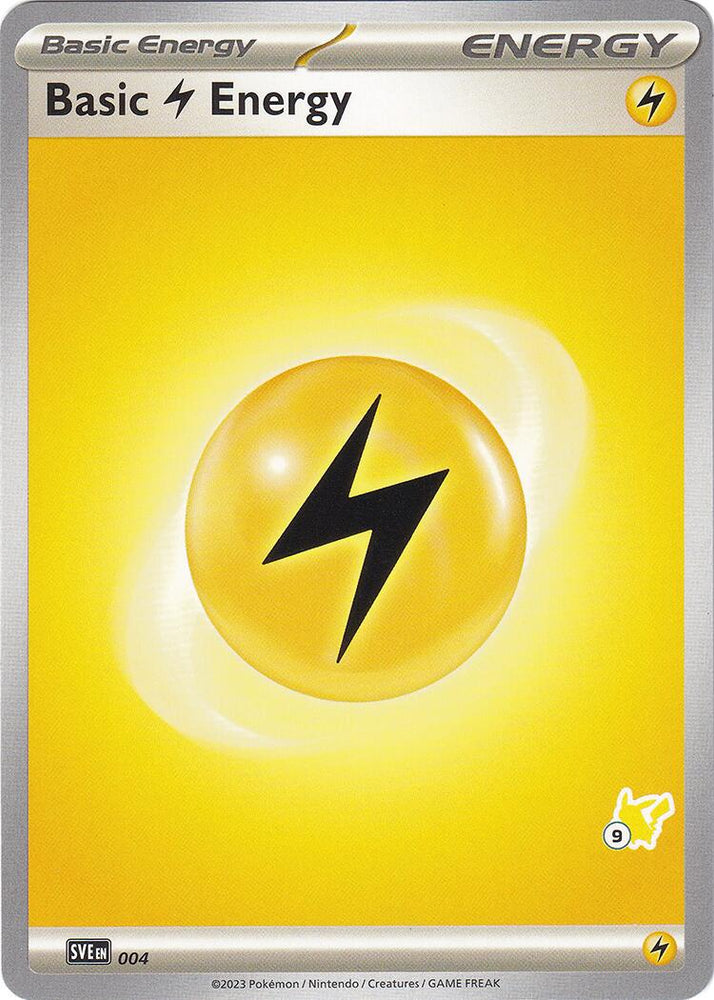Basic Lightning Energy - Pikachu 9
