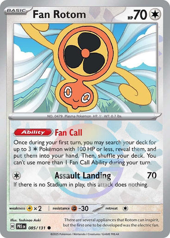 Fan Rotom (Poke Ball Pattern)