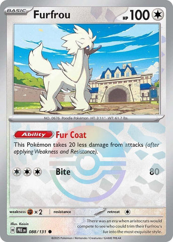 Furfrou (Poke Ball Pattern)