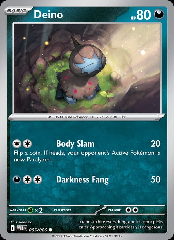 Deino (Master Ball Pattern)
