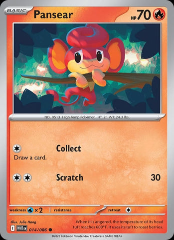 Pansear (Poke Ball Pattern)