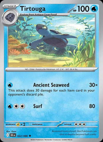 Tirtouga (Poke Ball Pattern)