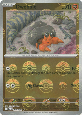 Dwebble (Poke Ball Pattern)