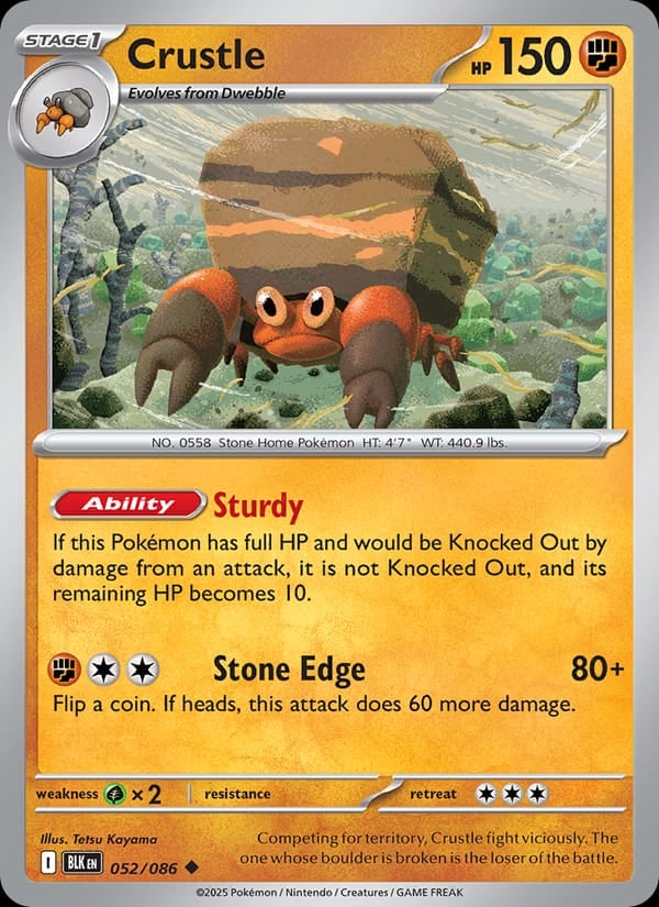 Crustle (Poke Ball Pattern)