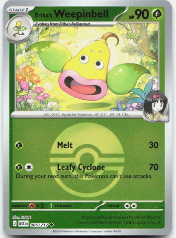 Erika's Weepinbell (Poke Ball)