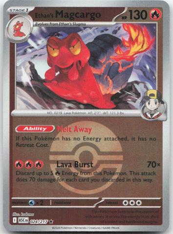 Ethan's Magcargo - 024/217 (Poke Ball)