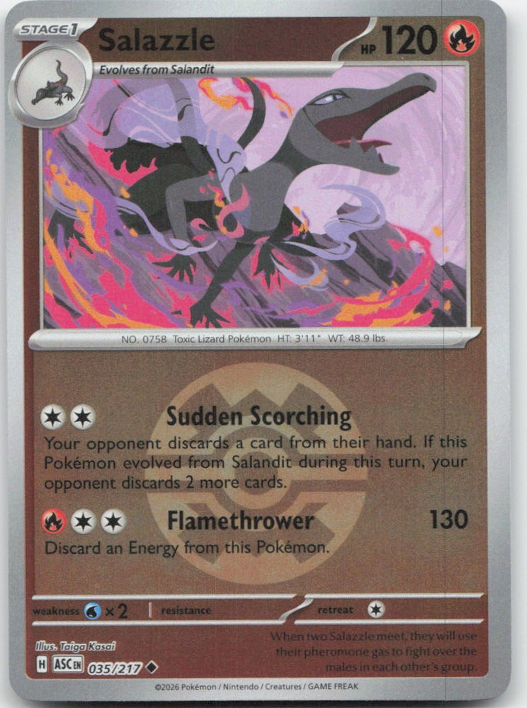 Salazzle - 035/217 (Quick Ball)