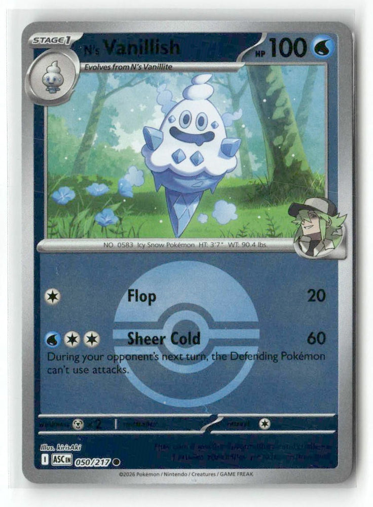 N's Vanillish (Poke Ball)