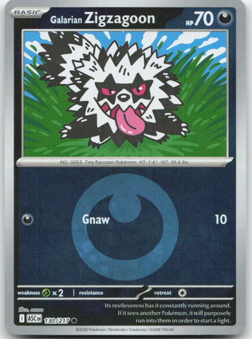 Galarian Zigzagoon (Energy Symbol Pattern)