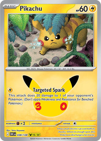 Pikachu - 038/128