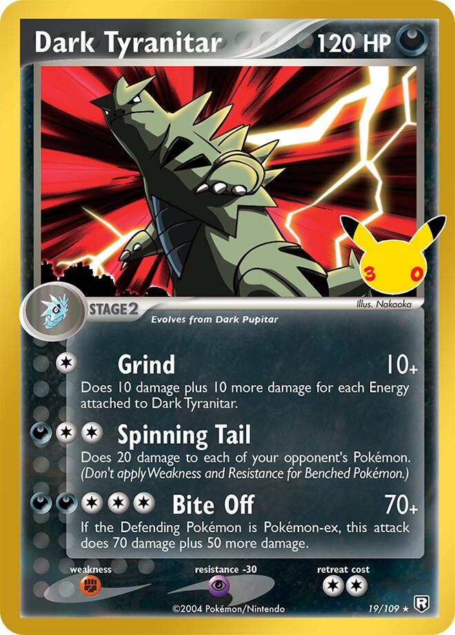 Dark Tyranitar (19/109) [Mega Evolution: 30th Celebration Classic Collection]