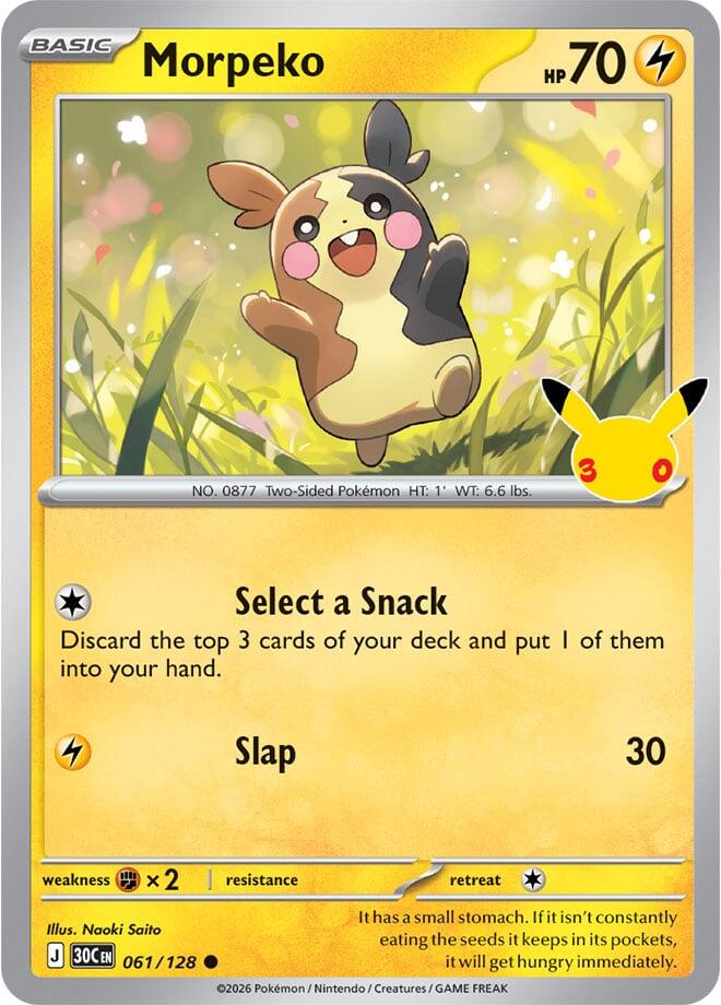 Morpeko (061/128) [Mega Evolution: 30th Celebration]