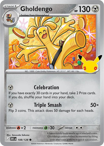 Gholdengo (108/128) [Mega Evolution: 30th Celebration]