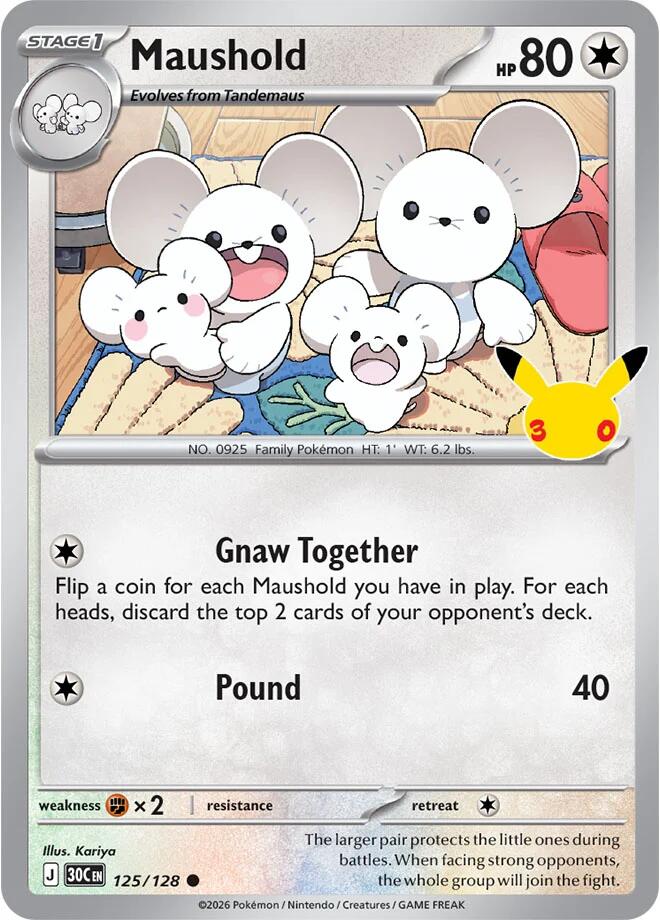 Maushold (125/128) [Mega Evolution: 30th Celebration]