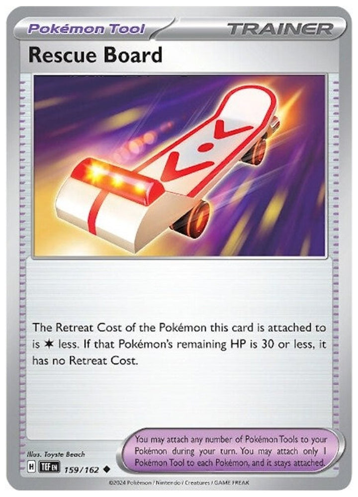 Rescue Board 159/162 Temporal Forces Pokemon Card Set x4 Playset