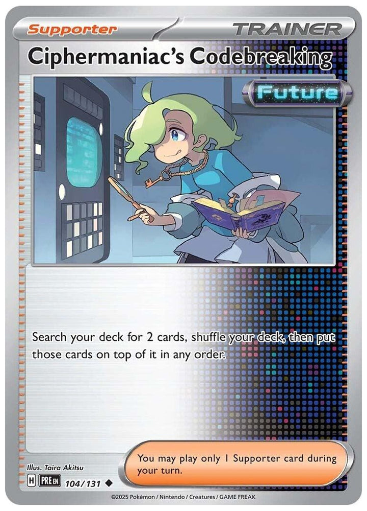 Ciphermaniac’s Codebreaking 145/162 – Temporal Forces - Pokemon 4 Card Lot - Playset x4
