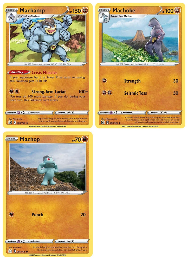 Machamp 088/196 - Lost Origin - Pokemon Evolution Card Set - Holo or Reverse Holo