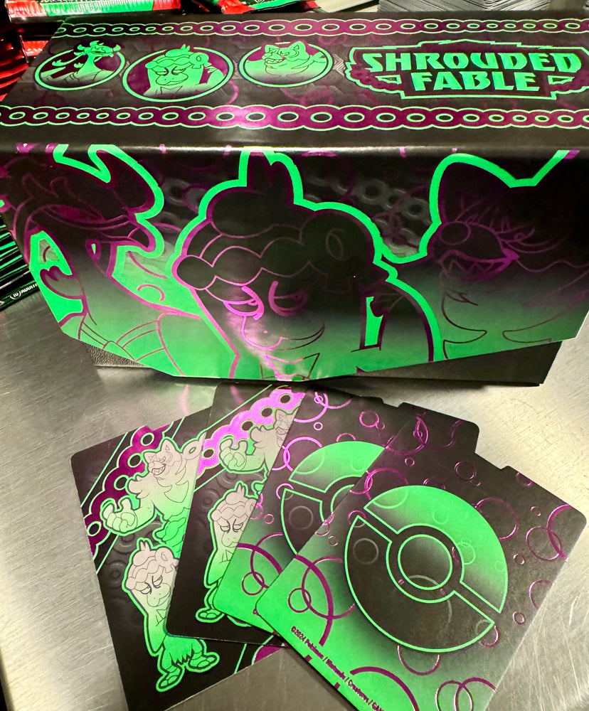 EMPTY Pokemon Scarlet & Violet: Shrouded Fable Elite Trainer Box & Dividers