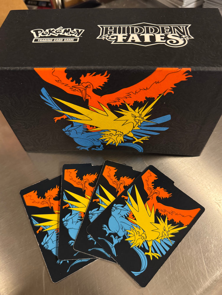 EMPTY Pokemon Hidden Fates Elite Trainer Box & Dividers