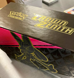 EMPTY Pokemon Crown Zenith Elite Trainer Collector Storage Box w/Dividers