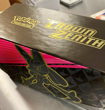 EMPTY Pokemon Crown Zenith Elite Trainer Collector Storage Box w/Dividers