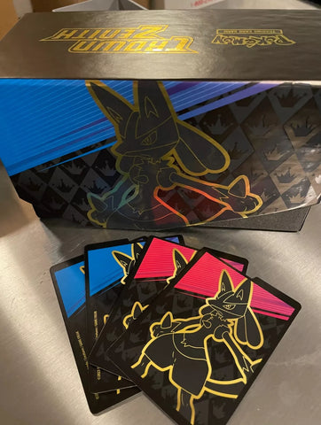 EMPTY Pokemon Crown Zenith Elite Trainer Collector Storage Box w/Dividers