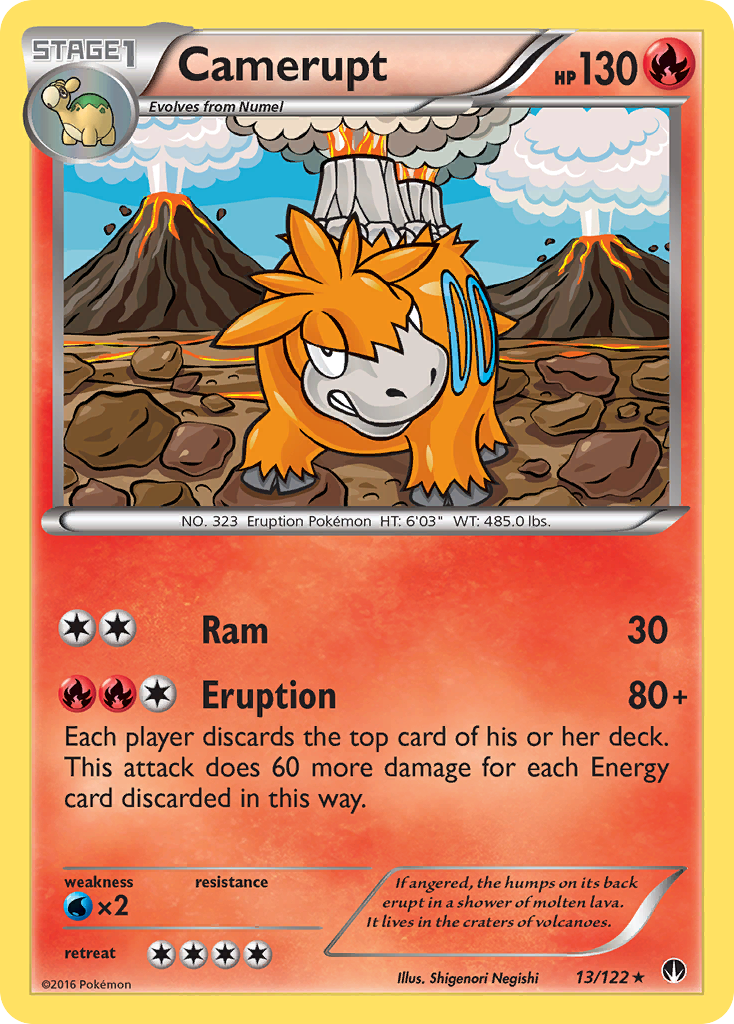 Pokemon TCG - Lapras (28/122) Reverse Holo Card - XY BREAKPoint Set, Uncommon