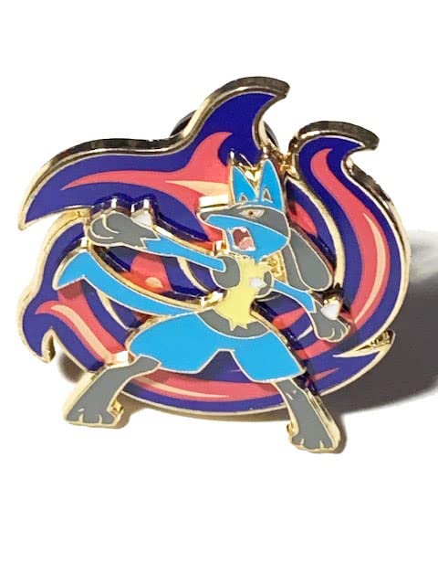 Pokemon - Lucario Vstar Star Enamal Pin