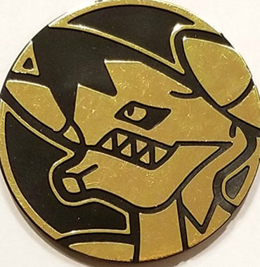 Mega Garchomp Coin from The Pokemon Trading Card Game (Large Size) - Gold