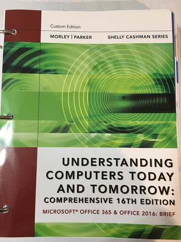Understanding Computers Today and Tomorrow